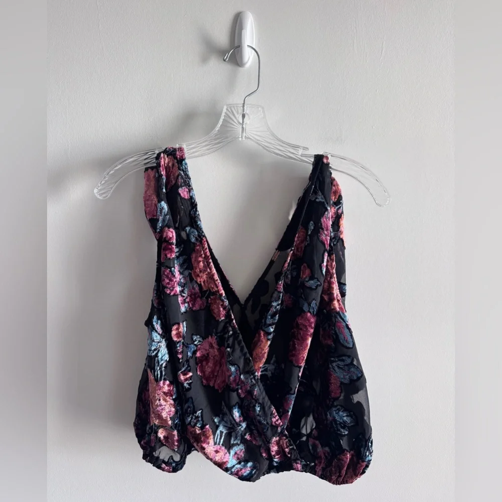Free People Tied To You Tank-Dark Combo